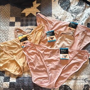Bali bikini underwear bundle of 4
